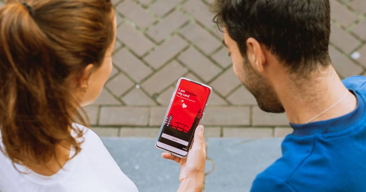 Nutze deine I amsterdam City Card auf dem Handy.