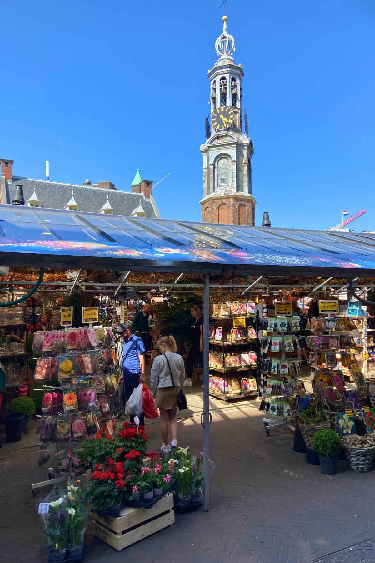Blumenmarkt Amsterdam.
